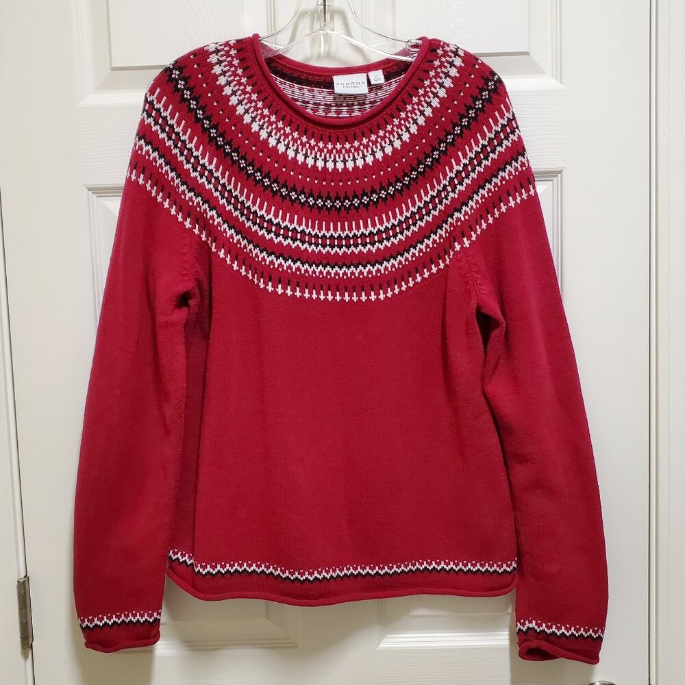 Cherry Red Sweater